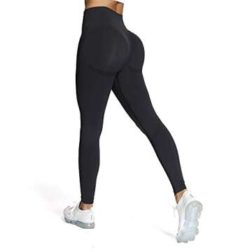 Aoxjox High Waisted Seamless Leggings for Women