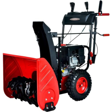 PowerSmart Gas Snow Blower 24-Inch 2-Stage Self-Propelled 212cc Engine Gas Powered with Electric Sta...