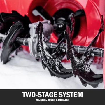 PowerSmart 24-Inch Gas Snow Blower with Electric Start