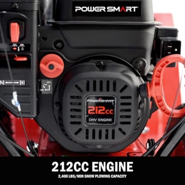 PowerSmart 24-Inch Gas Snow Blower with Electric Start