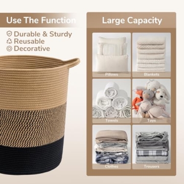Chic INDRESSME Laundry Basket for Stylish Organization