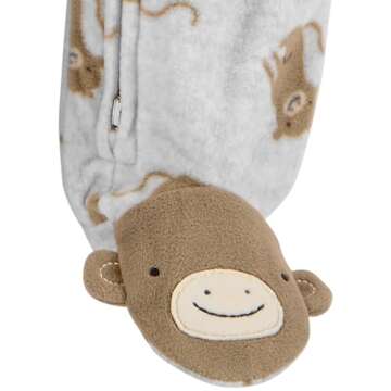 Simple Joys by Carter's 2-Pack Baby Fleece Sleepers