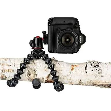 Joby GorillaPod 5K Flexible Mini-Tripod with Ball Head Kit, with A Bonus ZAYKiR Phone Adapter - Bundle