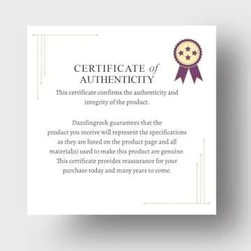 Dazzlingrock Collection 0.06 Carat Round White Diamond Bead Dot Stackable Ring for Women in 10K Solid Yellow Gold, Size 7