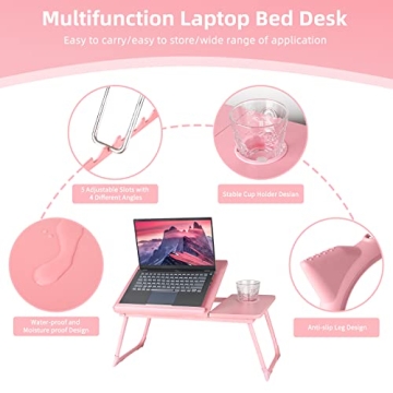 CloudTrip Laptop Desk - Adjustable, Portable & Stylish