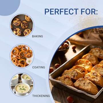 Wellbee's Almond Flour, Extra Fine, Gluten Free, Blanched, Low Carb, All Purpose, 2 lbs