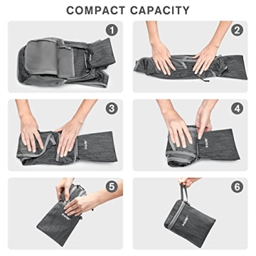 G4Free Lightweight Packable Hiking Backpack for Travel