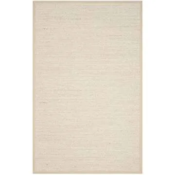 Natural Fiber Area Rug 5' x 8' for High Traffic Spaces
