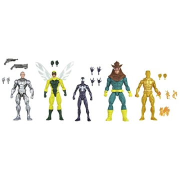 Marvel Legends Series Spider-Man Multipack: Collectible Action Figures, 14 Accessories, Kids Toy