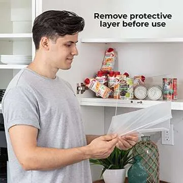 Closet Organizer, Shelf dividers for Closets, Shelves Organizer, Storage Organization, Anti Slip, Fit for Any Thickness of Shelves, 2pcs.