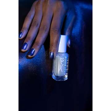 essie expressie quick dry nail polish, vegan formula, pearl finish top coat, Iced Out Fx Filter, 0.33 fl oz