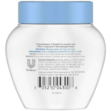 Pond's Cream for Sensitive Skin 3.9 oz Pack of 2