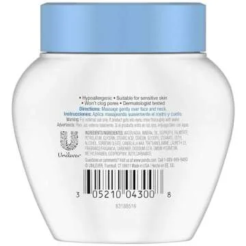 Pond's Cream for Sensitive Skin 3.9 oz Pack of 2