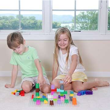 Strictly Briks Classic Big Briks Baseplate 100% Compatible with All Major Brands | Large Pegs for Toddlers | 13.75" x 16.25" Building Brick | Tight Fit Stackable Base Plate | Clear