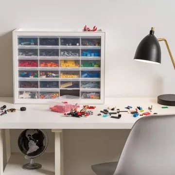 IRIS USA 24 Drawer Organizer for Crafts and Tools - Ultimate Storage Solution