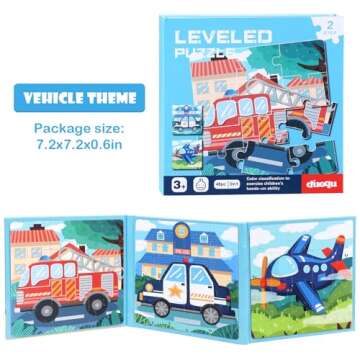 Magnetic Puzzles for Kids - Fun Travel Toy Ages 3-5