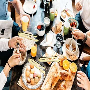 Elegant 6PCS Mini Sugar Tongs for Serving Delightful Treats