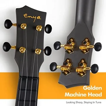 Enya Concert Travel Ukulele Nova U Carbon Fiber for Music Lovers