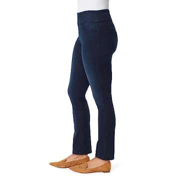 GLORIA VANDERBILT Women's Amanda Pull On High Rise Jean – Stylish Comfort for Every Wear