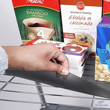 Durable Shelf Liners for Wire Shelving - 14x30 Set of 5