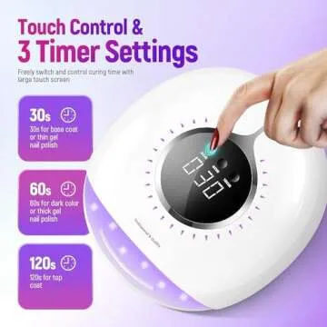 82W UV Nail Lamp: Quick and Efficient Gel Nail Dryer