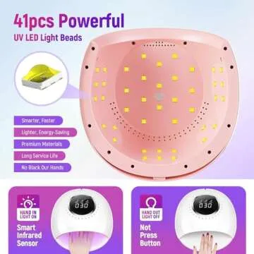 82W UV Nail Lamp: Quick and Efficient Gel Nail Dryer