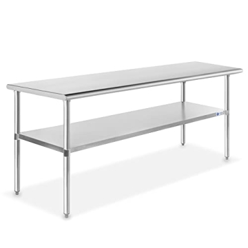 GRIDMANN Stainless Steel Work Table for Kitchen Prep