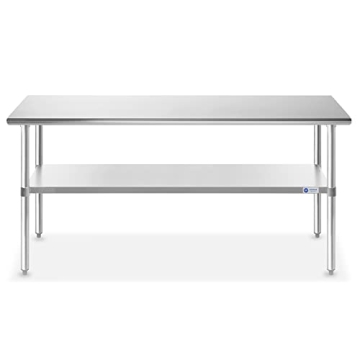 GRIDMANN Stainless Steel Work Table for Kitchen Prep