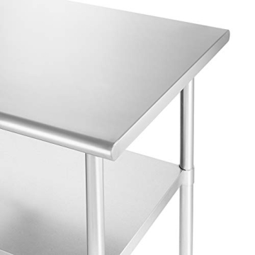 GRIDMANN Stainless Steel Work Table for Kitchen Prep