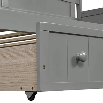 LostCat Twin Daybed with Storage Drawers for Kids