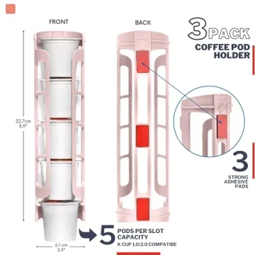Stylish STORAGENIE Coffee Pod Holder for K-cups