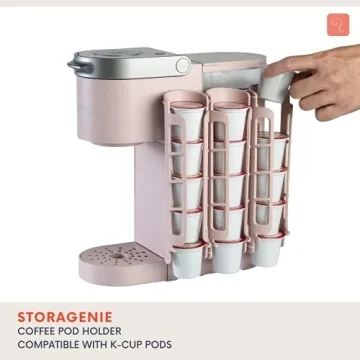Stylish STORAGENIE Coffee Pod Holder for K-cups