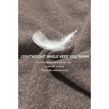 Jumppmile Women's Soft Cropped Sweater for Fall Fashion