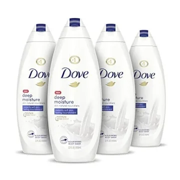 Dove Deep Moisture Body Wash for All Skin – 22 Oz Pack