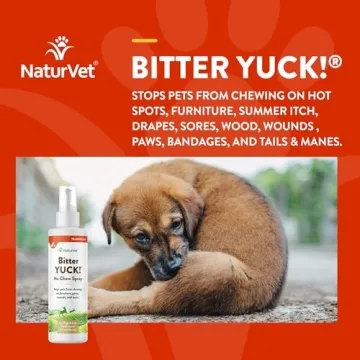 NaturVet Bitter Yuck No Chew Spray for All Pets - 8oz