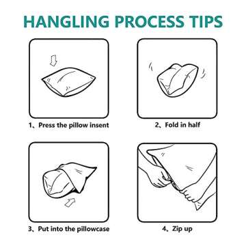 Jahosin Set of 2 Throw Pillow Covers 18 X 18 Inches,Decorative Couple-Love Cushion Case (Mr and Mrs)