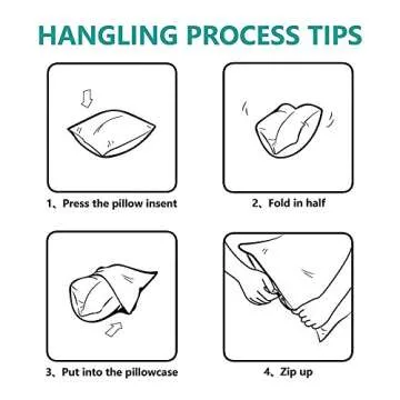 Jahosin Set of 2 Throw Pillow Covers 18 X 18 Inches,Decorative Couple-Love Cushion Case (Mr and Mrs)