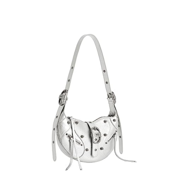JW PEI Women's Tessa Silver Shoulder Bag - Stylish & Eco-Friendly