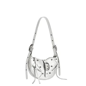 JW PEI Women's Tessa Silver Shoulder Bag - Stylish & Eco-Friendly