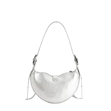 JW PEI Women's Tessa Silver Shoulder Bag - Stylish & Eco-Friendly