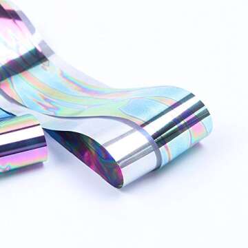 Macute Gold Nail Foils - Holographic Effect for Nails