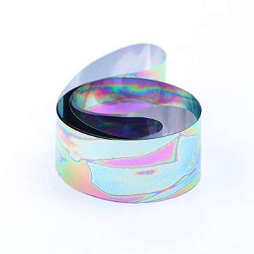 Macute Gold Nail Foils - Holographic Effect for Nails