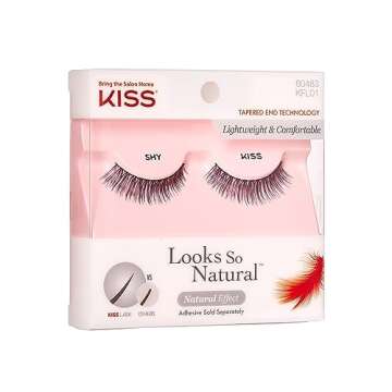 KISS Looks So Natural False Eyelashes - Lightweight, Comfortable & Natural Looking