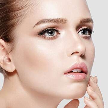 KISS Natural False Eyelashes - Lightweight & Reusable Comfort