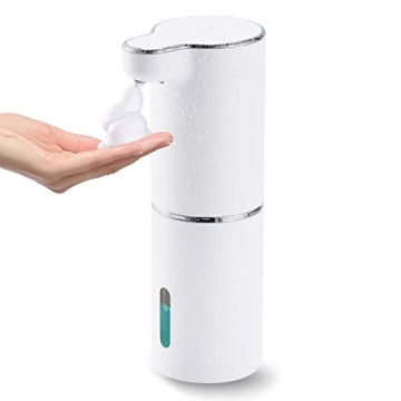 LAOPAO Automatic Foaming Hand Soap Dispenser - Touchless Rechargeable White