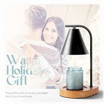 Aimoptg Candle Warmer with Dimmer and Timer Function
