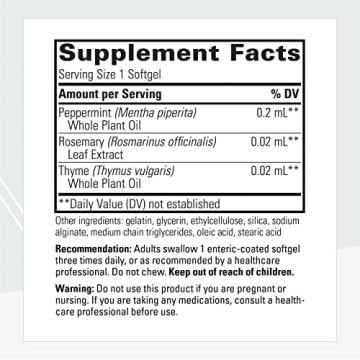 Fast Relief with Integrative Therapeutics Mentharil Softgels