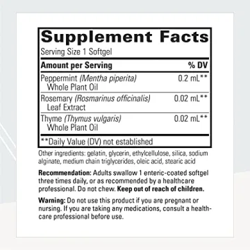 Fast Relief with Integrative Therapeutics Mentharil Softgels