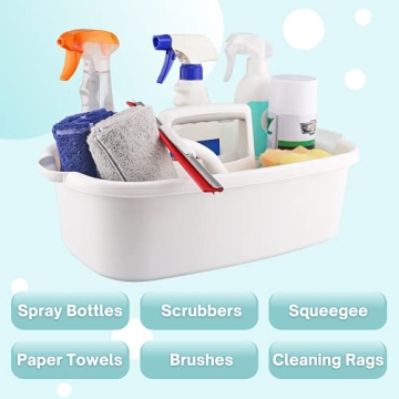 KeFanta Cleaning Supplies Caddy for Home or Business