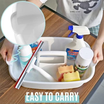 KeFanta Cleaning Supplies Caddy for Home or Business